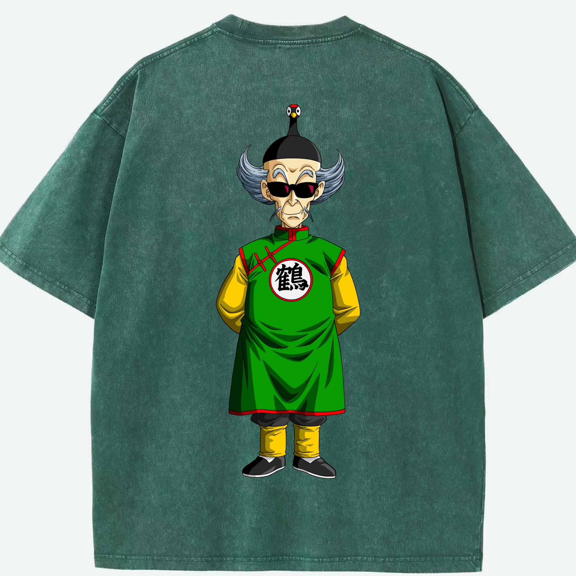 （画像用） ドラゴンボール DRAGON BALL 綿100% ヴィンテージ風 半袖Tシャツ（背面プリント）